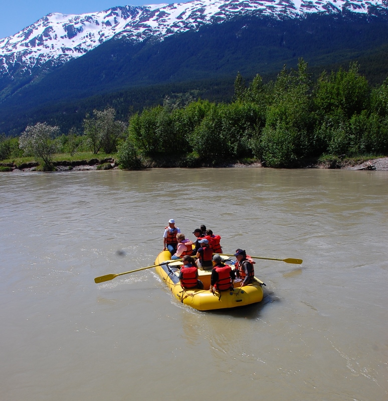 Rafting the Taiya River & Chilkoot Trail